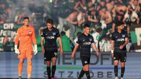 Erste Runde in Münster: Schafft Hertha heute die Trendwende?
