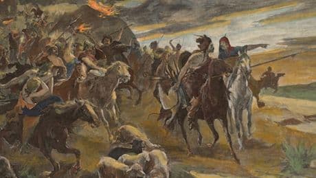 „Myriaden von Menschen getötet, die Erde von Blutströmen und Leichen getränkt“