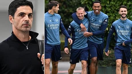 Arsenal star reveals he first heard about his deadline day exit online from a viral transfer post - and 'refused to say goodbye' when team-mates questioned why he was still training