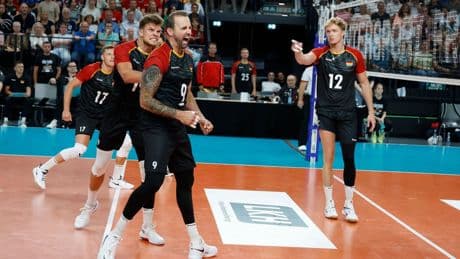 Turnier auf den Philippinen: Deutsche Volleyballer wahren Chance auf WM-Achtelfinale