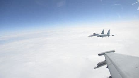 Gran Bretaña interceptó varios aviones rusos sobre el mar Báltico en los últimos días