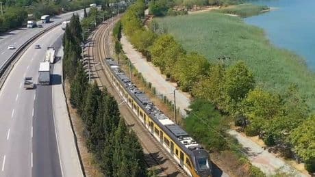 Yerli banliyö tren setinde son testler