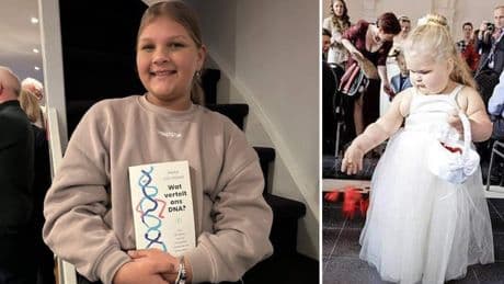 Megan (13) woog als peuter al 27 kilo, maar maakte metamorfose door: ’We moeten haar nu zelfs aansporen om te eten’