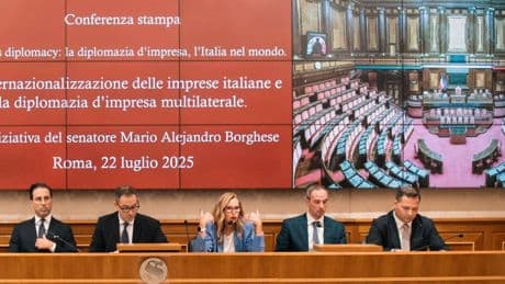 Presentato al Senato il Business Diplomacy Council, un ponte tra istituzioni e imprese