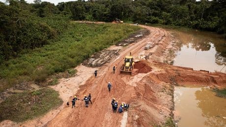 The construction of a road in Brazil draws criticism before first-ever climate talks in the Amazon