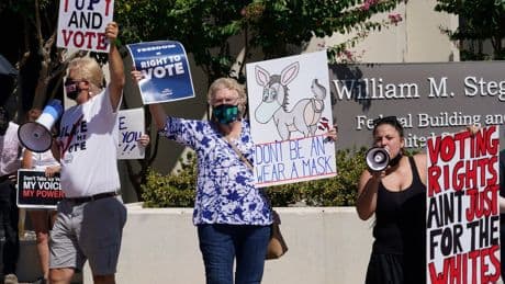 9 people plead not guilty in a Texas elections probe involving 'vote harvesting'