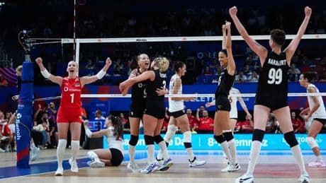 Filenin Sultanları Kanada'ya set vermedi: Üst üste 6. galibiyet!
