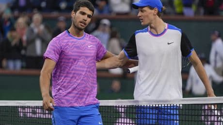 Horario y dónde ver el Carlos Alcaraz - Jannik Sinner de la final del Masters 1.000 de Roma por TV y online en España