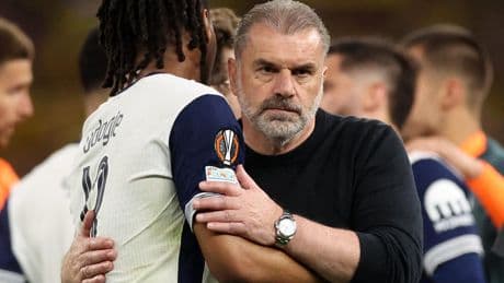 Ligue Europa: «le score ne reflète pas la domination» de Tottenham, regrette Postecoglou