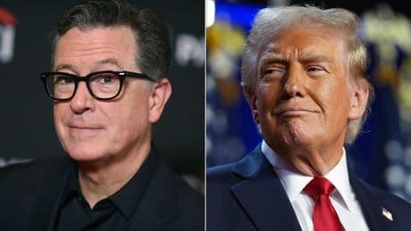 Trump Celebrates Late Show Cancellation: 'I Absolutely Love That Colbert Got Fired'