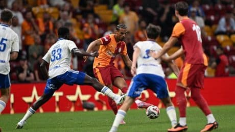 Galatasaray hazırlık maçında Strasbourg’u 3-1 yendi