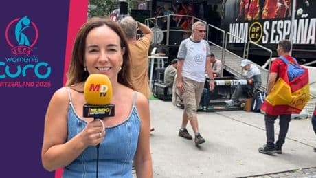 Así está el ambiente en la Fan Zone horas antes del España-Bélgica