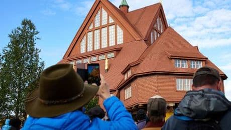 Schweden: Historische Kirche von Kiruna muss umziehen