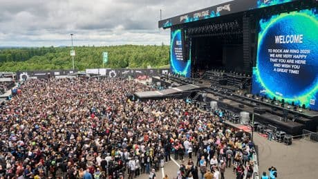 Stürmisch und wechselhaft - Das Wetter bei Rock am Ring