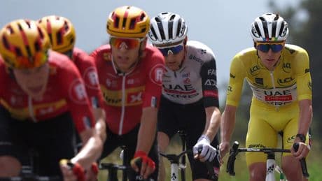 Slotrit voor Lenny Martinez, Tadej Pogacar eindwinnaar Dauphiné; Mathieu van der Poel toont goede benen