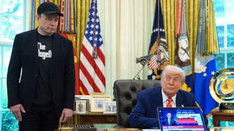 Blaues Auge beim Trump-Treffen: Elon Musk erklärt, was dahintersteckt