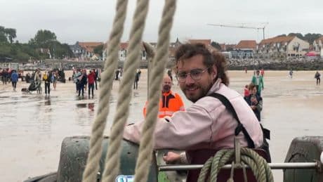 "Un métier passion": Thomas Liénard, charpentier de marine et amoureux de flobarts à Audresselles