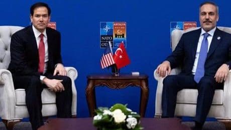 Antalya'da kritik görüşme! Dışişleri Bakanı Hakan Fidan, ABD'li mevkidaşı Rubio ile bir araya geldi