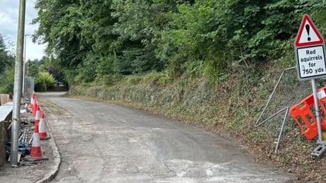 Bridge of Allan road closed for more than two years after wall collapse finally re-opens