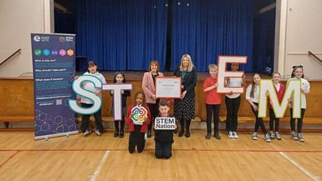 West Lothian primary school nets STEM Nation Award