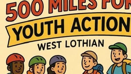 West Lothian Youth Action project sets 500 miles target for new vehicle