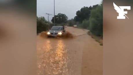Routes submergées, torrents de boue... Les images frappantes des inondations qui ont touché le Var