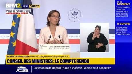 Budget 2026: "C'est bien un effort équitable", réaffirme Amélie de Montchalin