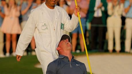 Rory McIlroy breaks down in tears as he FINALLY ends Masters hoodoo in playoff thriller to join Grand Slam legends