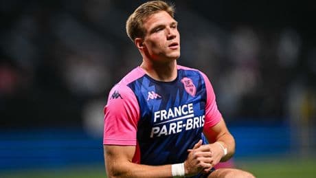 Top 14 : vers une absence d’un mois pour Léo Barré, sorti sur blessure face au Racing 92