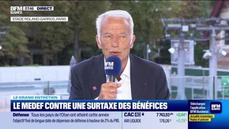 Le Grand entretien : Le Medef fermement opposé à un retour de l'ISF - 28/08