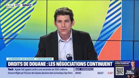 Droits de douane : les négociations continuent