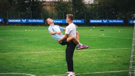 Hertha-Überraschung - Flo & Matte! Was gibt es denn da zu schaukeln?