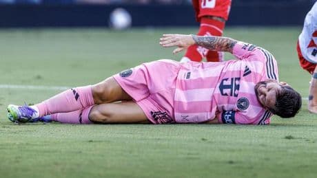 Messi no corre peligro para el Inter de Miami: sufre una lesión muscular leve