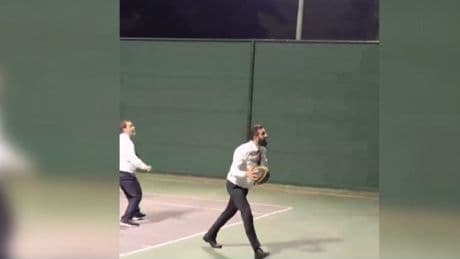 Suriye Cumhurbaşkanı Ahmed Şara basketbol oynadı