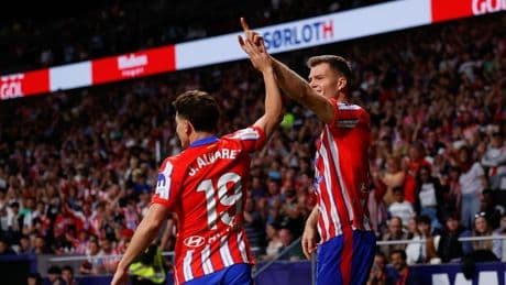 El Atlético se rearma a costa de un Rayo blandito