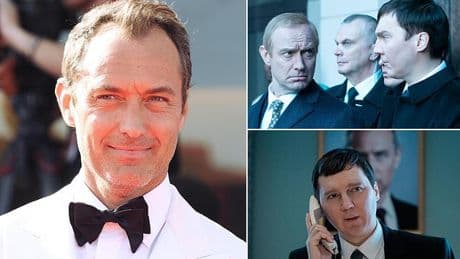 BRIAN VINER reviews The Wizard Of The Kremlin: Jude's latest big screen tyrant... Putin (with a Sarf London twang)