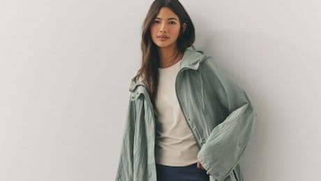 Next's lightweight raincoat is perfect for 'warmer days and light showers'