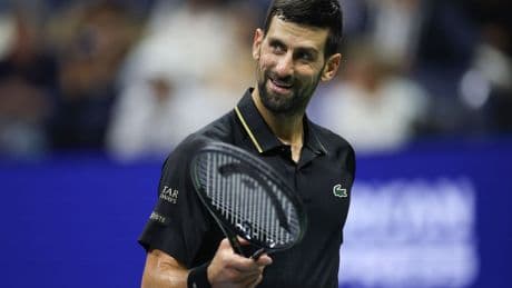 US Open: Novak Djokovic hopes semi-final battle is with Carlos Alcaraz and not own body