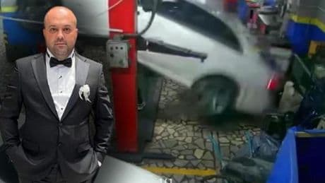 Beykoz'da tamirhanede feci ölüm! 2,5 tonluk araç üzerine düştü