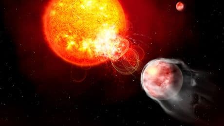 Los astrónomos llevan años teorizando sobre "planetas kamikaze". Acaban de encontrar uno y es 100 veces más violento de lo que se creía