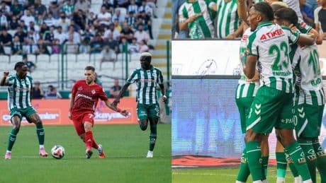 Konyaspor, Gaziantep karşısında 3 puanı 3 golle aldı
