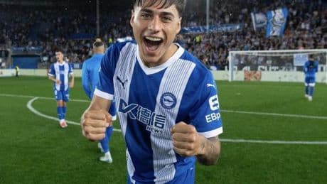 Cariñoso mensaje de Carlos Martín al Deportivo Alavés