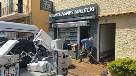 "Tout est foutu": des commerçants du Lavandou témoignent des dégâts après le violent passage des orages