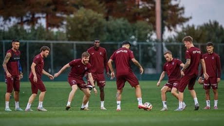 Trabzonspor, Fenerbahçe maçı hazırlıklarını sürdürdü