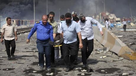 Iran says toll from massive port blast rises to at least 18 dead, 800 wounded