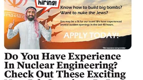 Best of the Babylon Bee: Have experience in nuclear engineering? Check out Iran’s new job openings