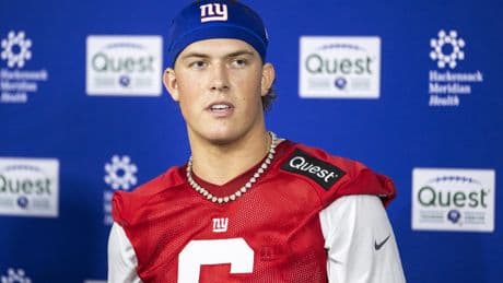Jaxson Dart draws line at buying No. 2 jersey from Giants teammate Deonte Banks: ‘Too much’