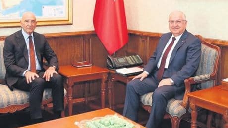 Bakan Güler, Barrack’ı kabul etti