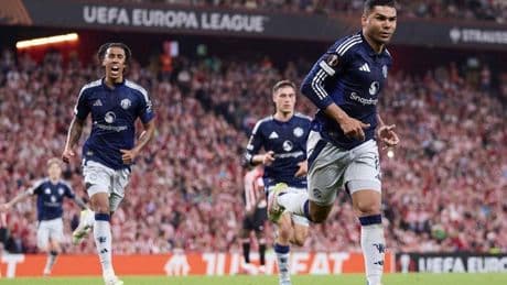 Casemiro, el sustento del Manchester United