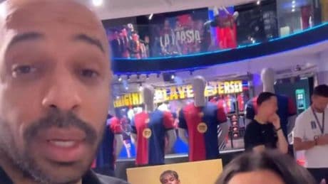 Henry ya está en Barcelona: "Ahora tenemos que ganar el Clásico"
